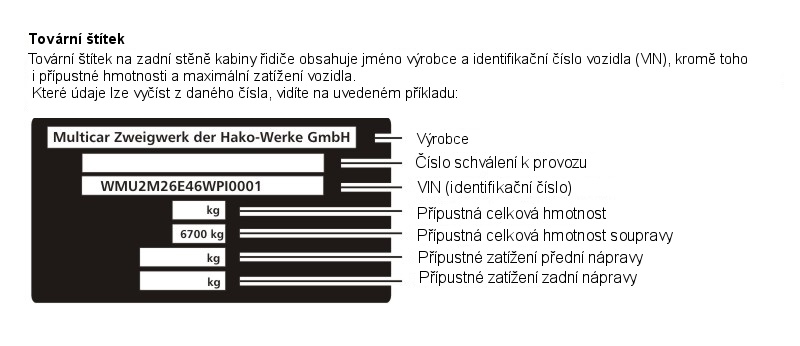 Štítek M26 - obr. 1