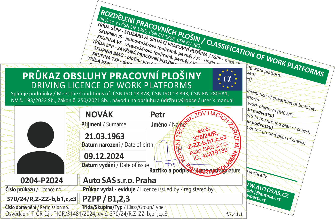 Pracovní plošina