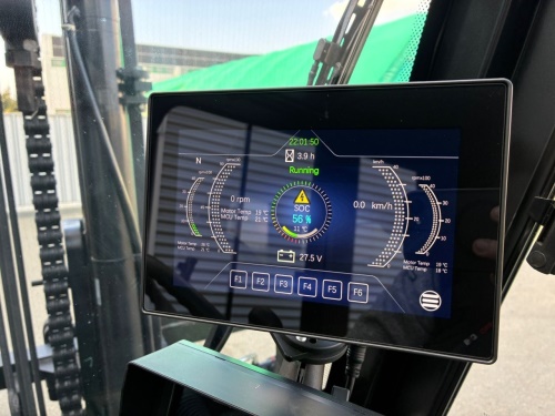 Čelní vysokozdvižný vozík EP EFL803-HV-9; 309V/304Ah