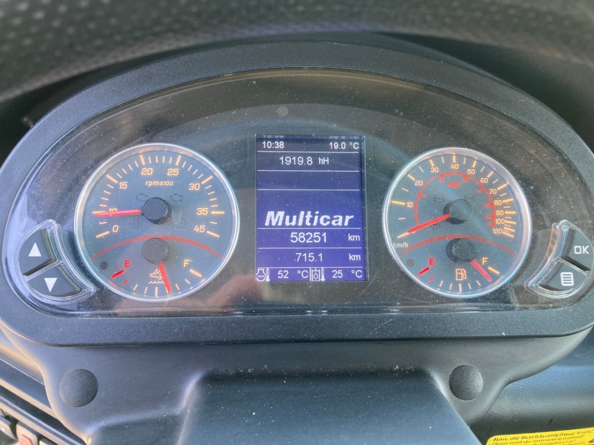 Komunální vozidlo Multicar M31 E6 4x4 krátký rozvor