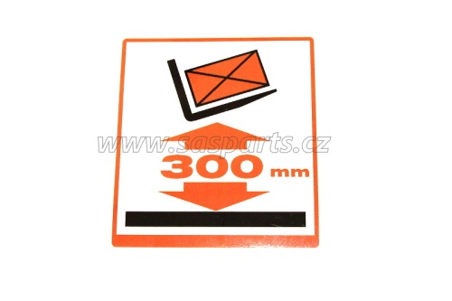 zdvih vidlic 300mm-levý/pravý