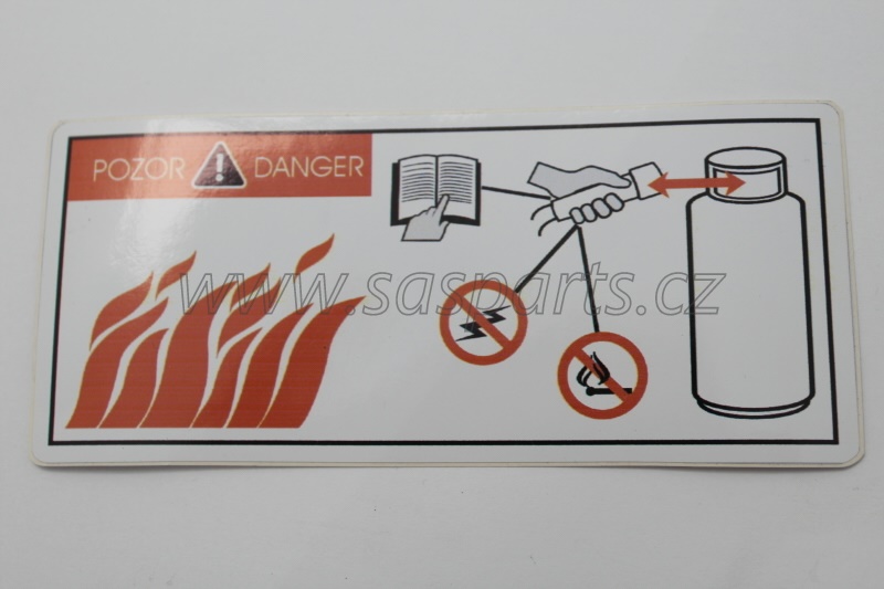 samolepa výstaraha LPG