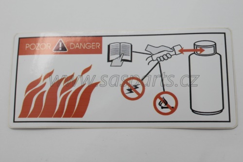 samolepa výstaraha LPG