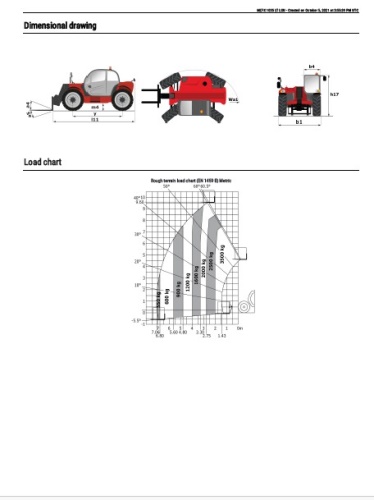 Čelní vysokozdvižný vozík Manitou MLT 1035 LT LSU