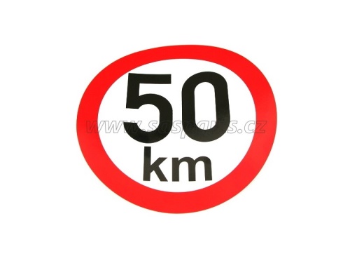 samolepa 50 km M25