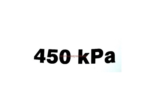 tlak v pneu 450 kPa  M26