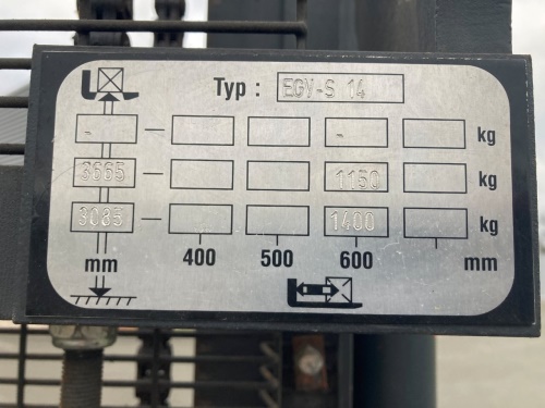 Elektrický vysokozdvižný vozík STILL EGV-S14