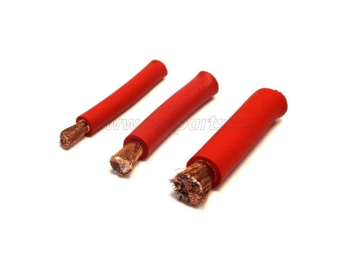 kabel trakční baterie červený 70 mm2
