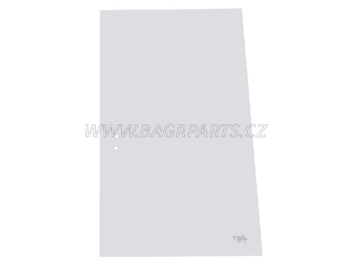 Sklo kabiny, boční horní