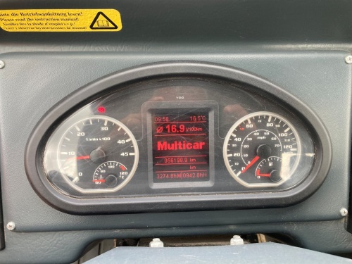 Komunální vozidlo MULTICAR M 27 C 4x4