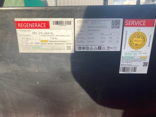 Čelní vysokozdvižný vozík TOYOTA 8FBET18