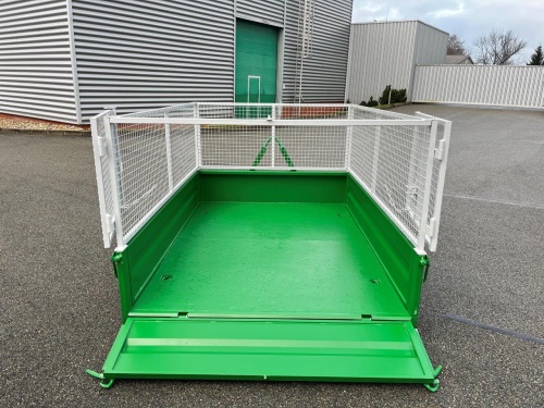 Valníkový kontejner 5 m3 VAL-KN/5-4/180
