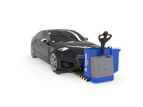 Vysokozdvižný vozík pro přepravu automobilů