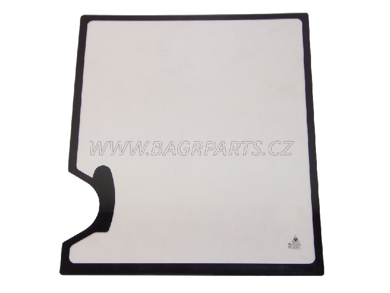 Sklo kabiny, přední horní