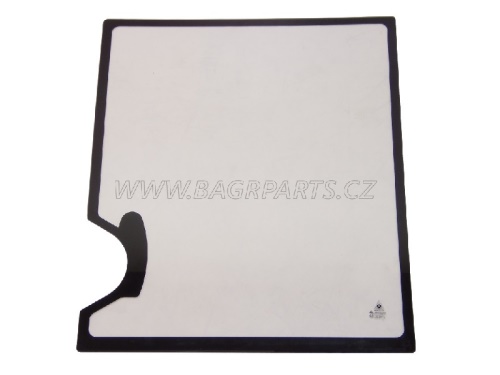 Sklo kabiny, přední horní