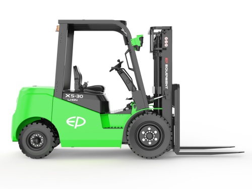 Čelní vysokozdvižný vozík EP EFL382X5; 80V/280Ah (560Ah)