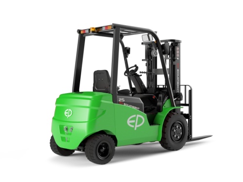 Čelní vysokozdvižný vozík EP EFL253 80V/280Ah; 150A externí nabíječ
