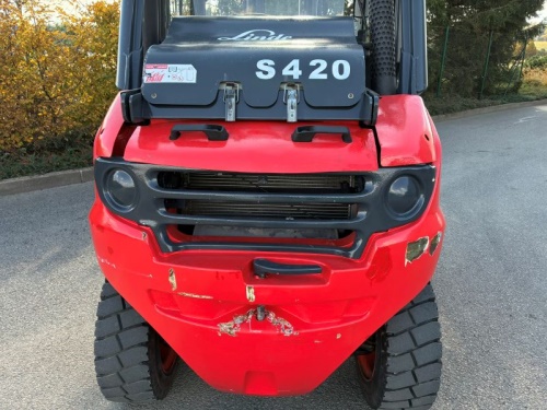 Čelní vysokozdvižný vozík LINDE H 45 T