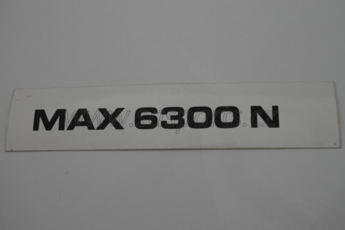 MAX 6300 N tažné zař.-samolepa