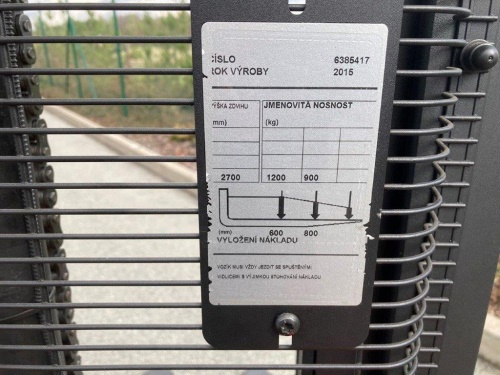 Elektrický vysokozdvižný vozík TOYOTA SWE 120