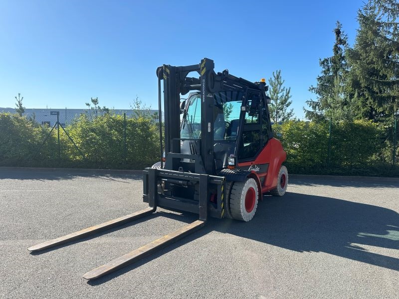 Čelní vysokozdvižný vozík Linde H 80 D - 900