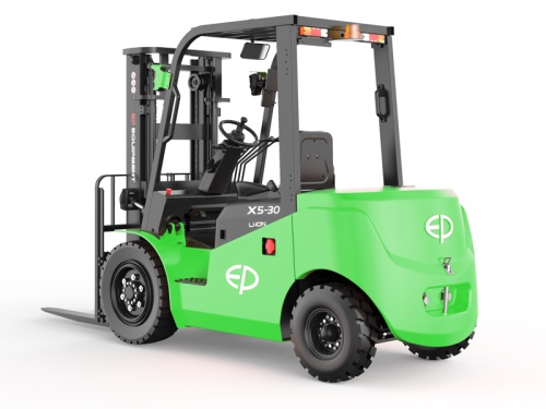 Čelní vysokozdvižný vozík EP EFL252X5; 80V/280Ah (560Ah)