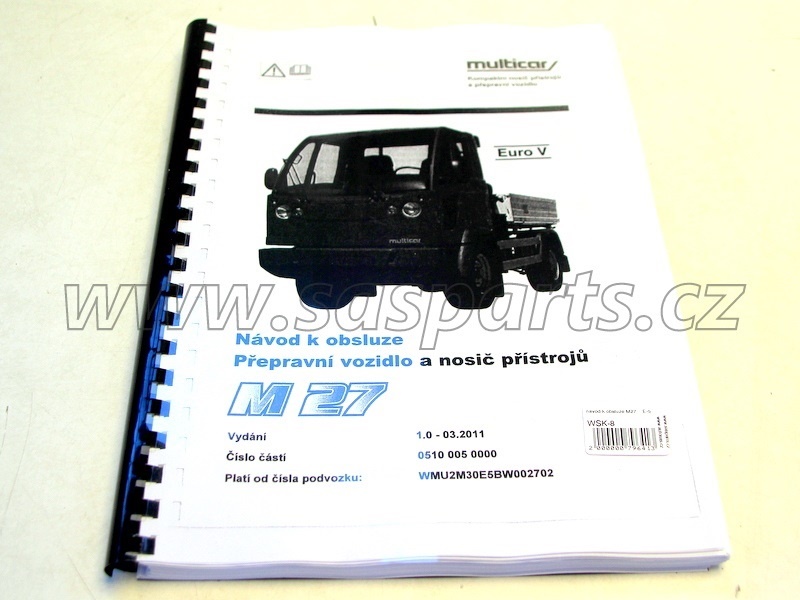 návod k obsluze M27    E-5