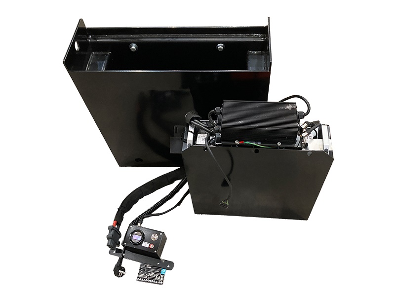 Baterie S-BAT Li-ion 24V100Ah nosič 621x209x625mm (220kg)