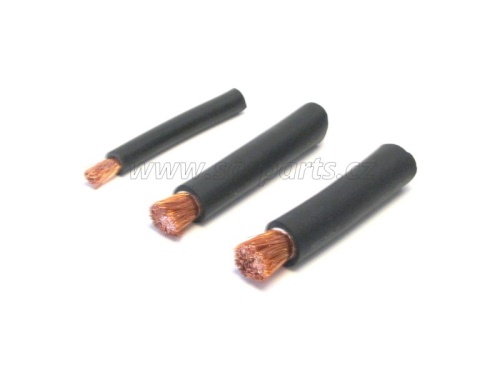 kabel trakční baterie černý 25 mm2