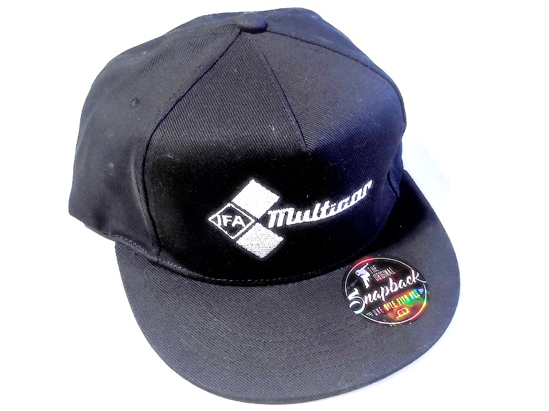 kšiltovka černá - logo Multicar