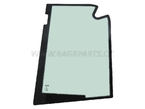 Sklo kabiny, boční