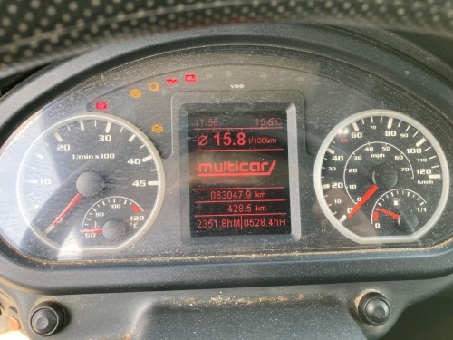 Komunální vozidlo Multicar M31 E5 4x4 krátký rozvoz