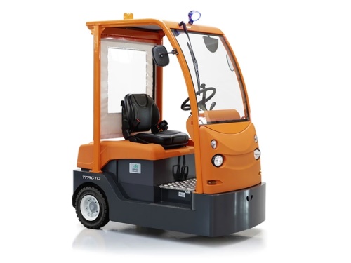 Tracto 7t - výměna baterie z boku