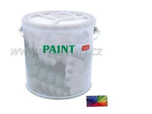 barva oranžová JLG 2,5l